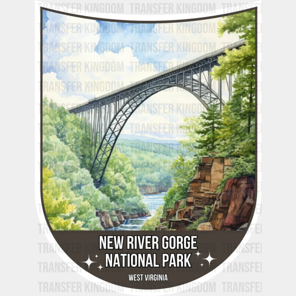 New River Gorge National Park West Virginia - National Parks DTF Transfer