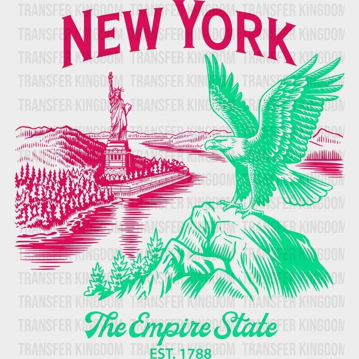 New York The Empire State - States & Cities DTF Transfer