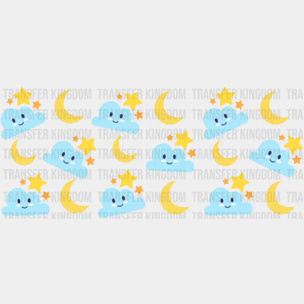 Night Sky Uv Dtf Transfer Cup Wrap Sticker