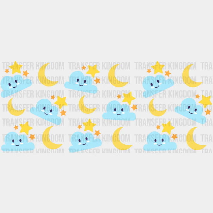 Night Sky UV DTF Transfer Cup Wrap UV DTF Sticker