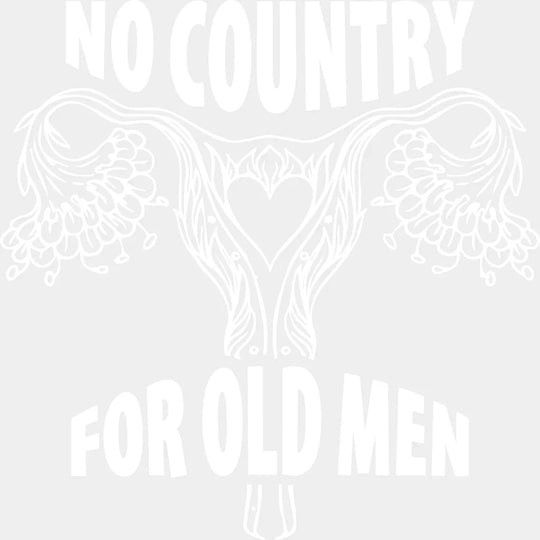 No Country For Old Men Woman Design - Dtf Heat Transfer Unisex S & M ( 10 ) / Light Color See