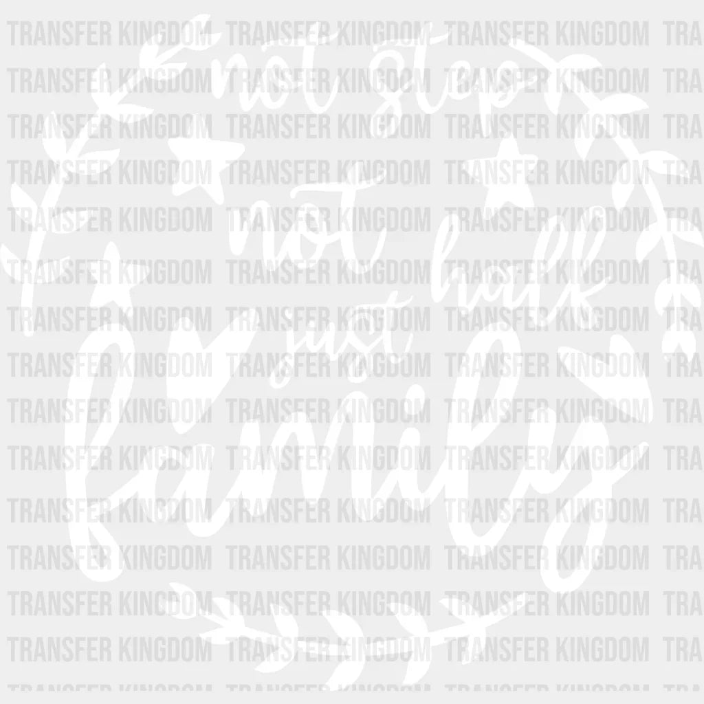 Not Step Half - Family Reunion Dtf Heat Transfer Unisex S & M (10’’) / Light Color Design See