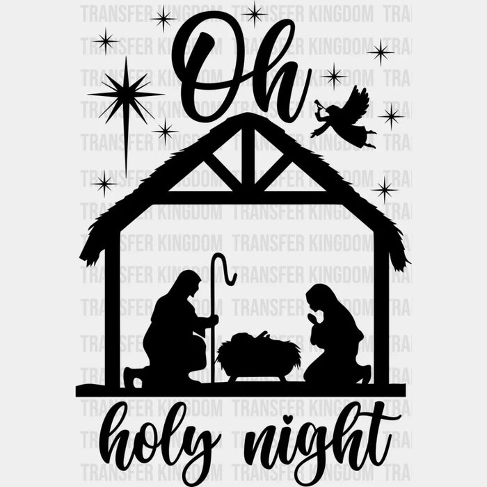 Oh Holy Night - Christianity DTF Transfer