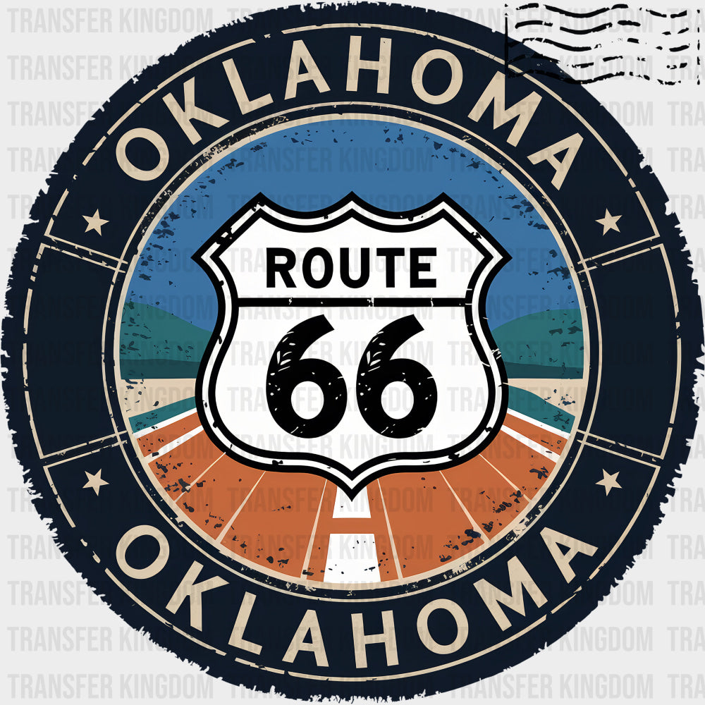 Oklahoma - States & Cities DTF Transfer