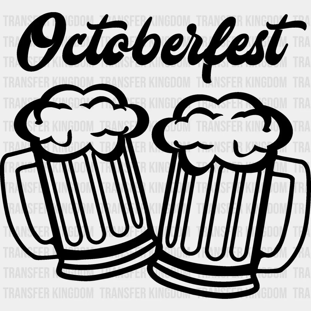 Oktoberfest Beer Design - Dtf Heat Transfer Unisex S & M (10’) / Dark Color (See Imaging)