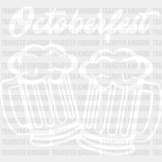 Oktoberfest Beer Design - Dtf Heat Transfer Unisex S & M (10’) / Light Color (See Imaging)