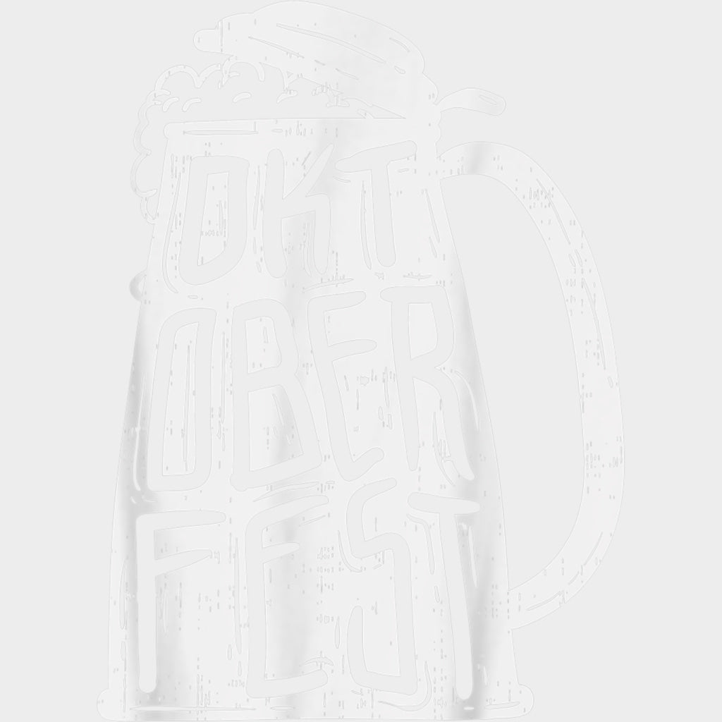 Oktoberfest Beer Stein B&W - Oktoberfest DTF Transfers Adult Unisex - S & M (10’’) / Light Color Design (See Imaging)