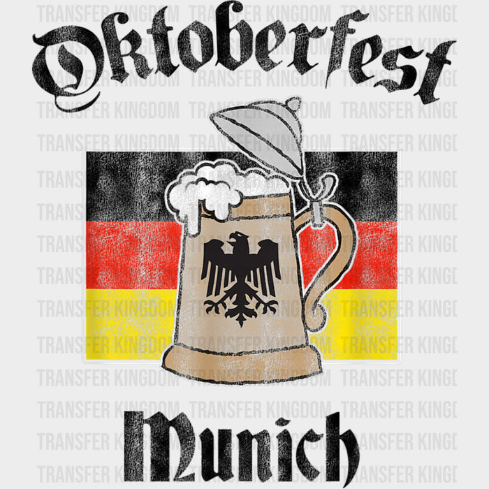 Oktoberfest Munich, Beer Stein - Oktoberfest DTF Transfers