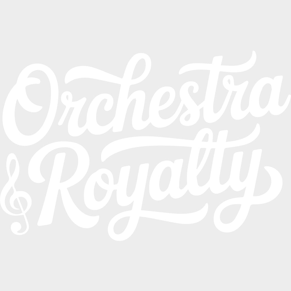 Orchestra Royalty - Music DTF Transfers - Adult Unisex - S & M (10’’) / Light Color Design (See Imaging)