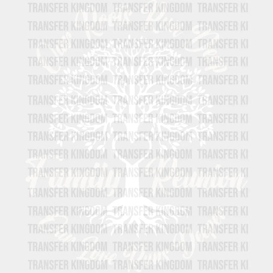 Our Roots Run Deep - Family Reunion Dtf Heat Transfer Unisex S & M (10’’) / Light Color Design