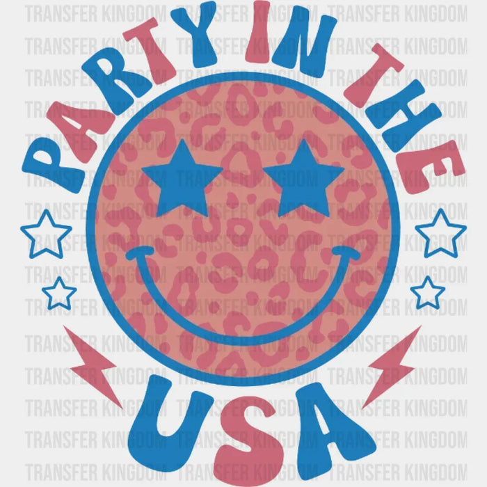 Party in The USA DTF Transfer