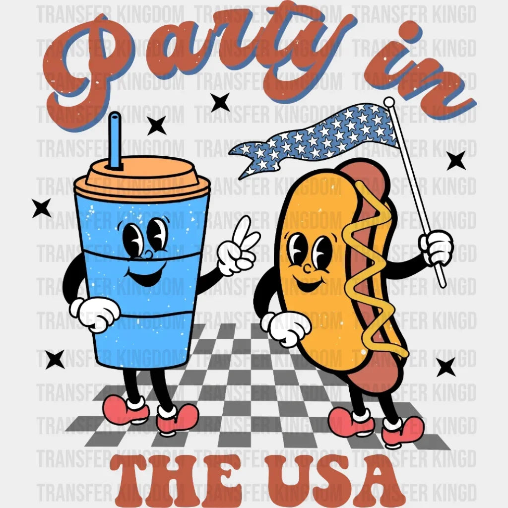 Party In The Usa Dtf Transfer
