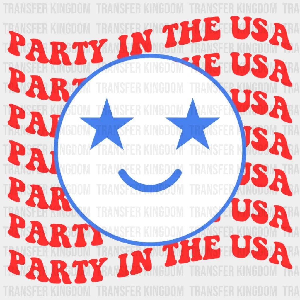 Party In The Usa Dtf Transfer