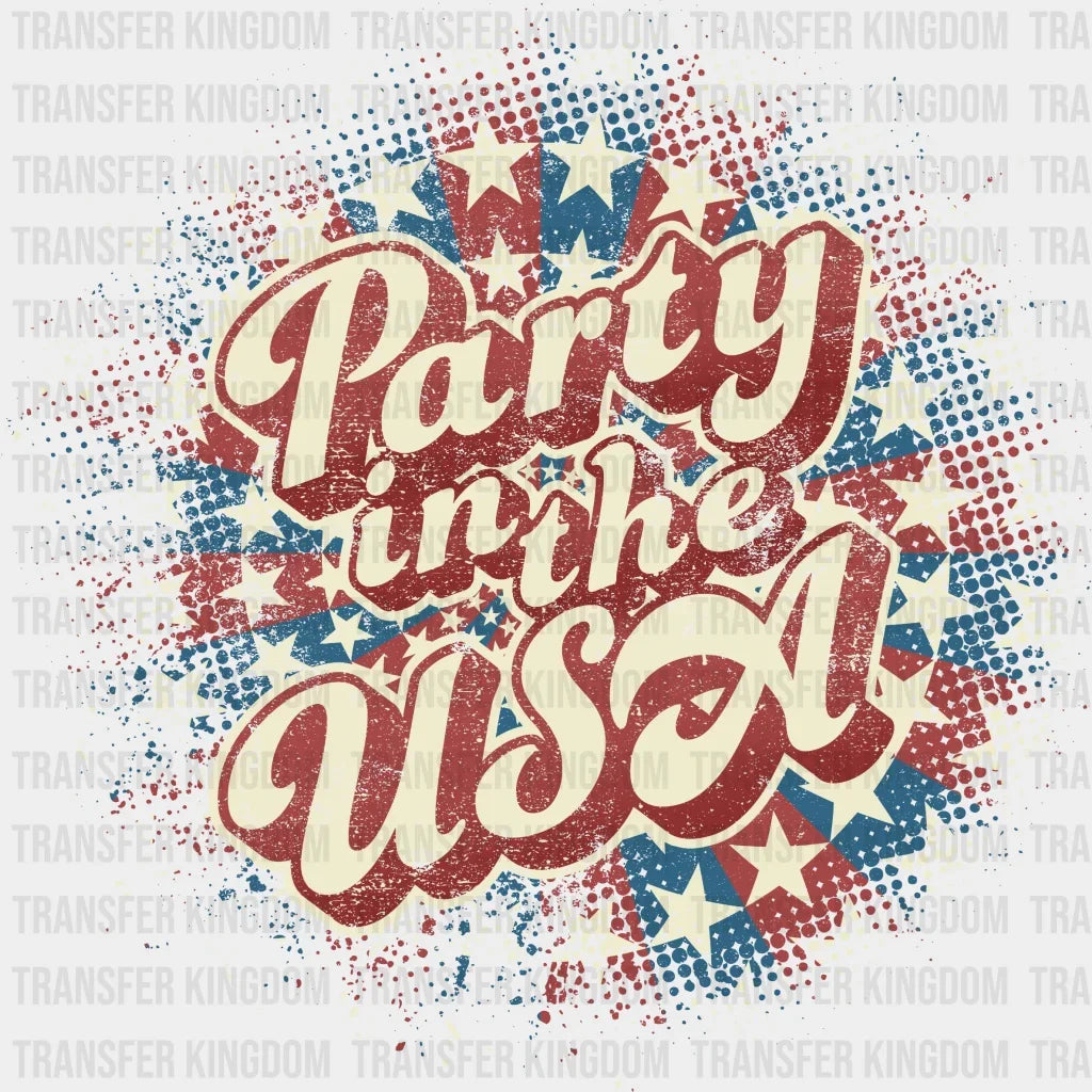 Party In The Usa Sunflower Dtf Transfer