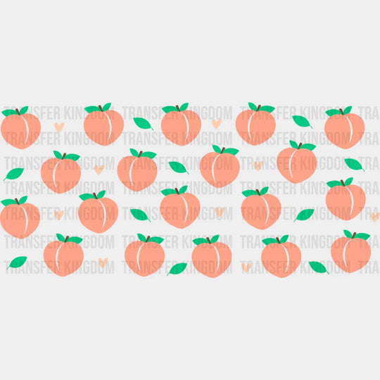 Peaches - General Cup Wrap UV Sticker Permanent UV DTF Decal UVDTF