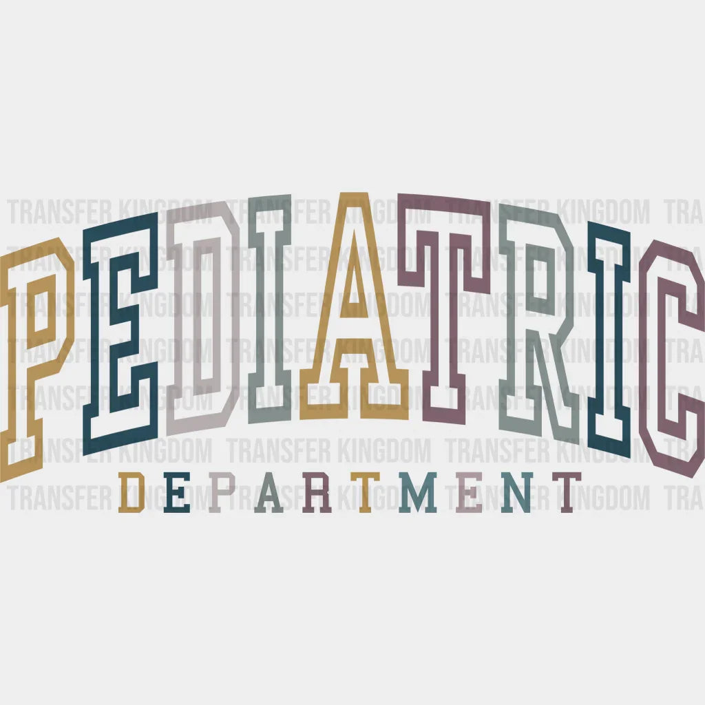Pediatric Department - Nurse Dtf Transfers
