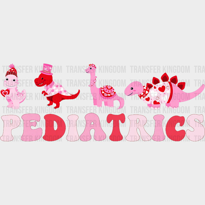 Pediatrics, Pink Dinosaurs - Pediatric Nurse DTF Transfers