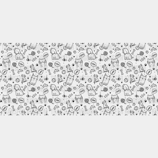 Pets - General Cup Wrap UV Sticker Permanent UV DTF Decal UVDTF