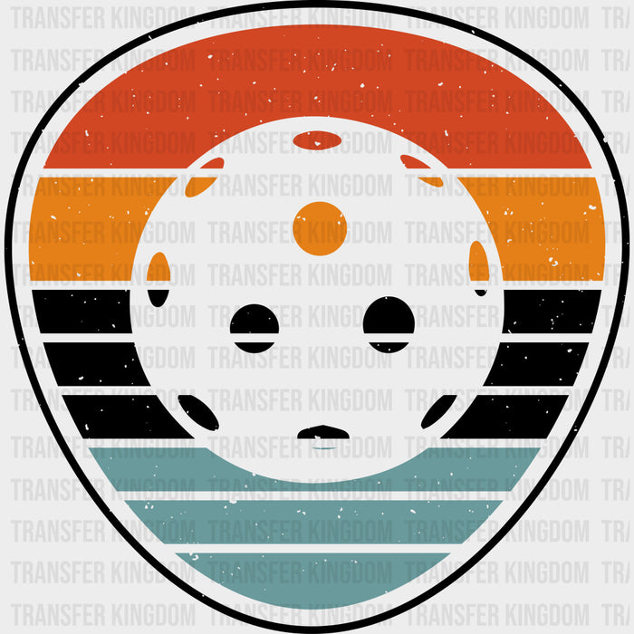 Pickleball, Red Orange Blue - Pickleball DTF Transfers