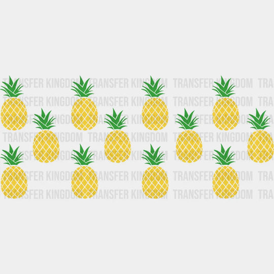 Pineapples - General Cup Wrap UV Sticker Permanent UV DTF Decal UVDTF
