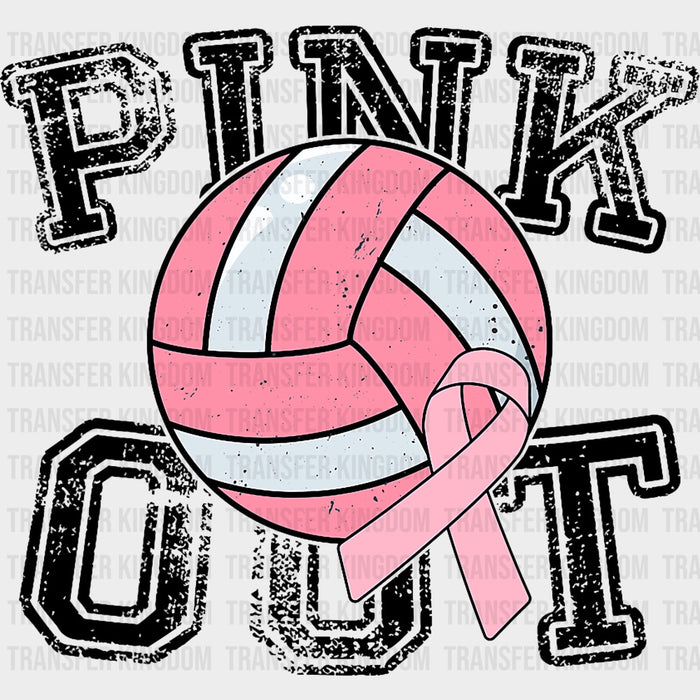 Pink Out - Volleyball DTF Transfers
