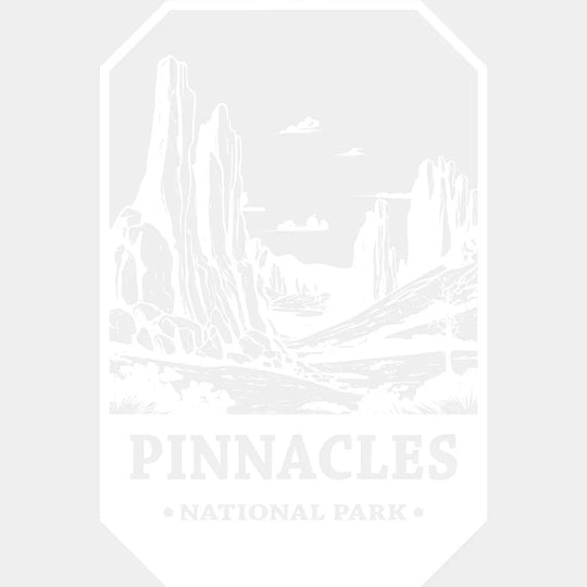 Pinnacles National Park Design - Parks Dtf Transfers Unisex S & M (10’) / Light Color See Imaging