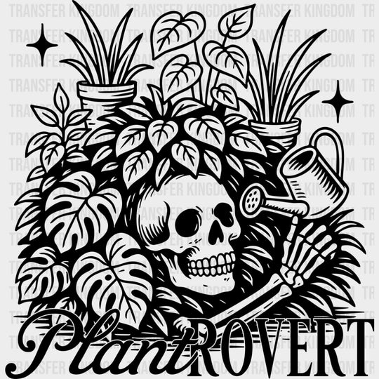 Plantrovert - Plants DTF Transfers Adult Unisex - S & M (10’’) / Dark Color Design (See Imaging)