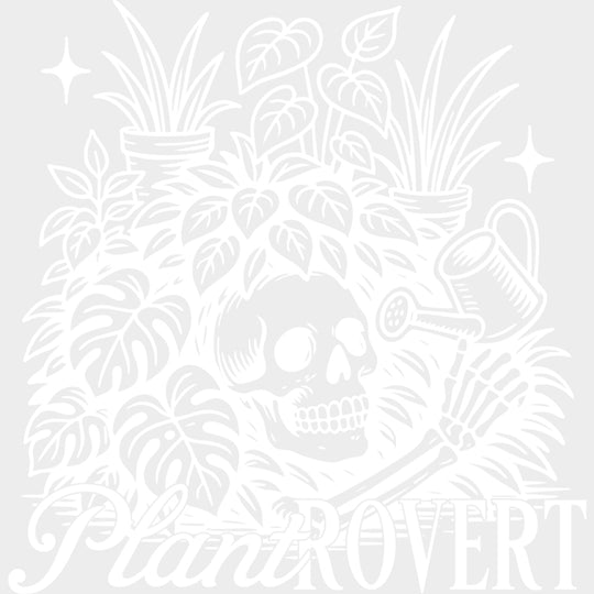 Plantrovert - Plants DTF Transfers Adult Unisex - S & M (10’’) / Light Color Design (See Imaging)
