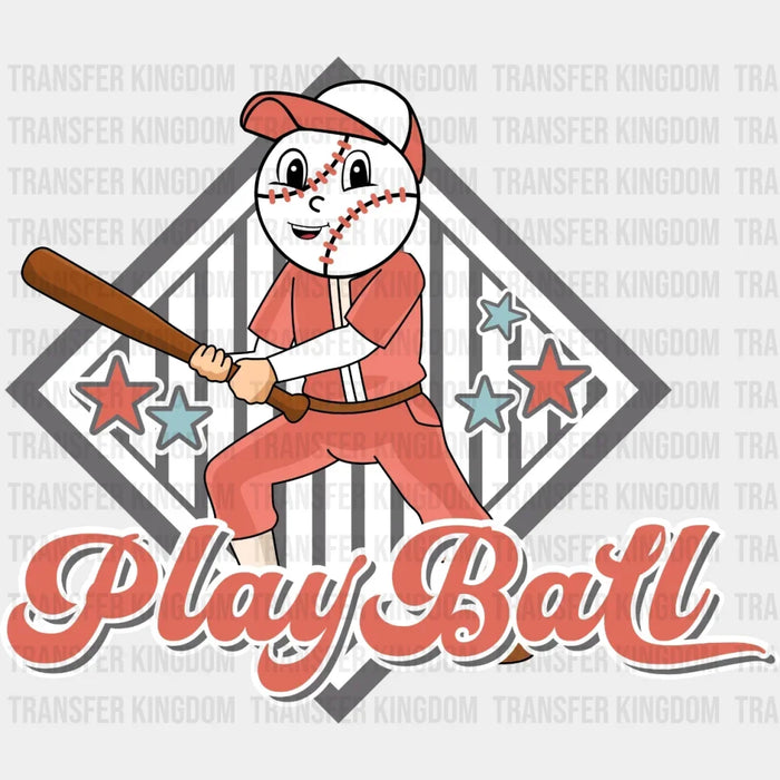 Play Baseball  DTF Transfer