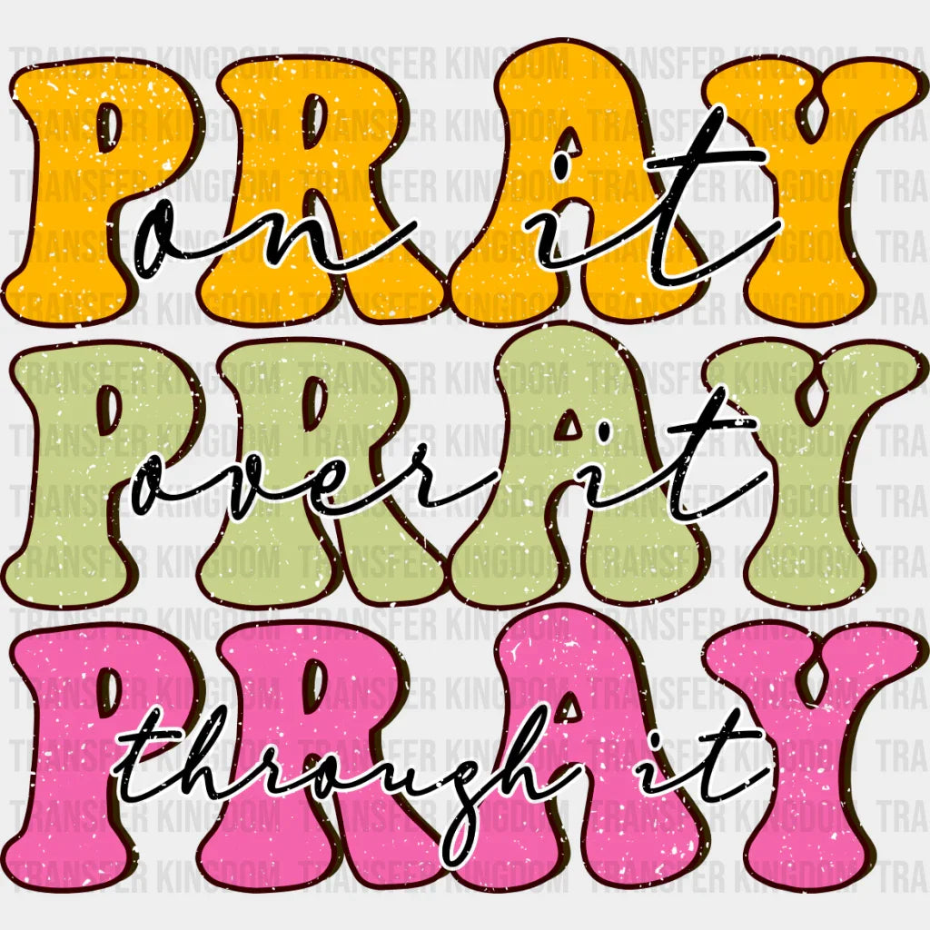 Pray - Christianity Dtf Heat Transfer