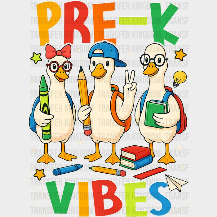 Pre-K Vibes, Geese - Pre-K DTF Transfers