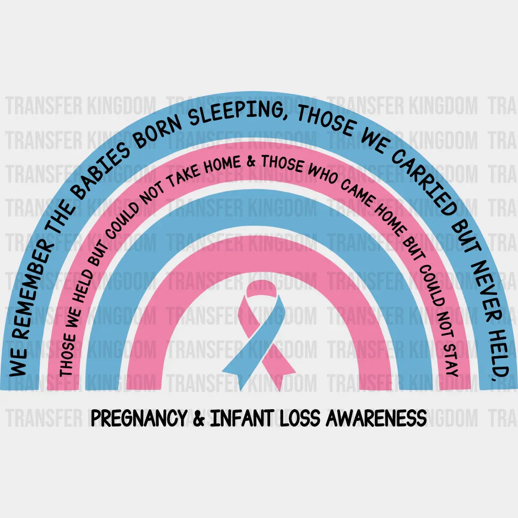 Pregnancy & Infant Loss Awareness Design - DTF heat transfer - Transfer Kingdom