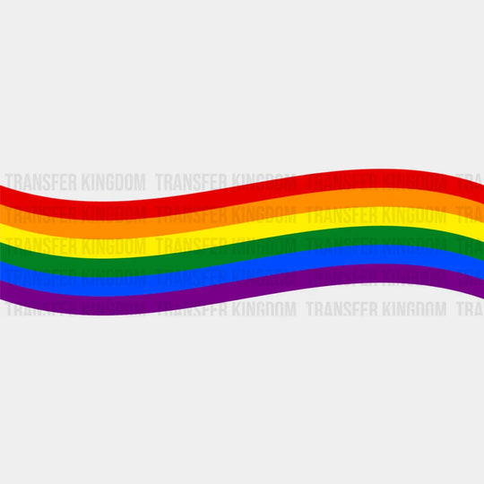 Pride Flag Design - Gay Theme Dtf Transfer