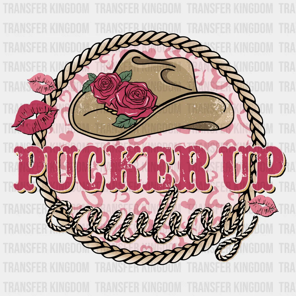 PUCKER UP COWBOY ROPE - DTF heat transfer - transfer-kingdom