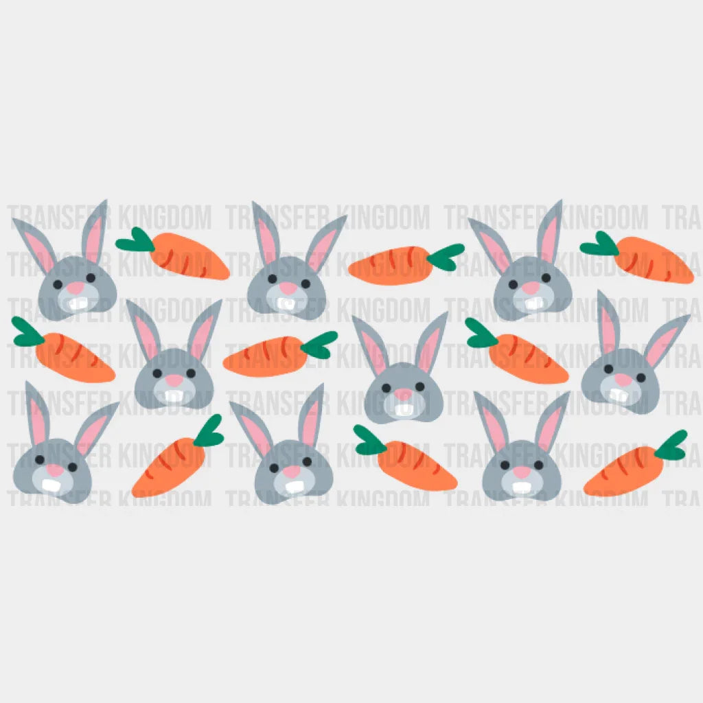 Rabbit Uv Dtf Transfer Cup Wrap Sticker