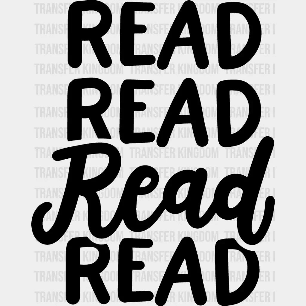 Read - Reading Dtf Heat Transfer Unisex S & M (10’’) / Dark Color Design See Imaging