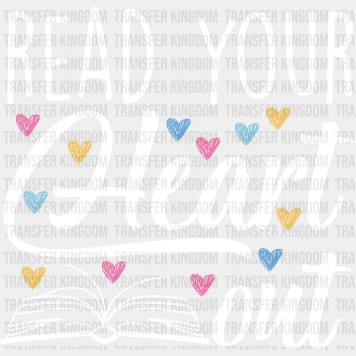Read Your Hearts Out Valentine's Day Design - DTF heat transfer