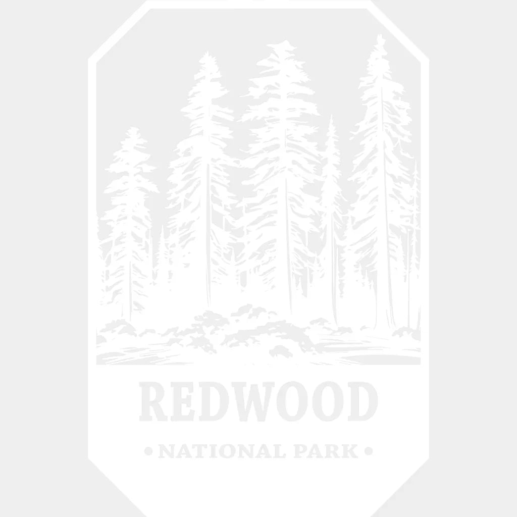 Redwood National Park Design - Parks Dtf Transfers Unisex S & M (10’) / Light Color See Imaging