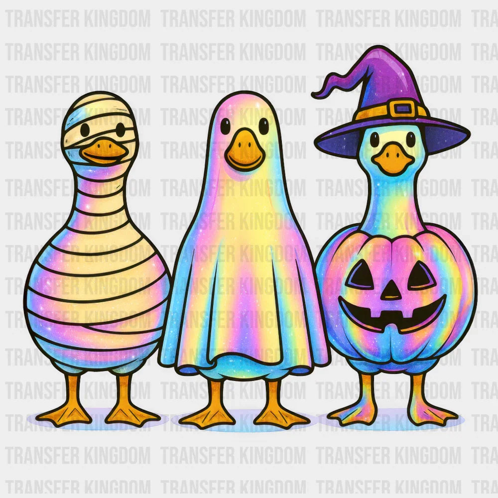 Reflective Geese Halloween DTF Transfer