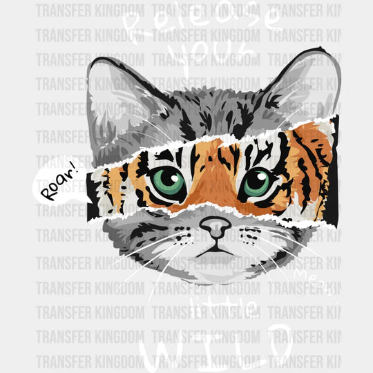Release Your Little Wild Roar - Cats DTF Transfer
