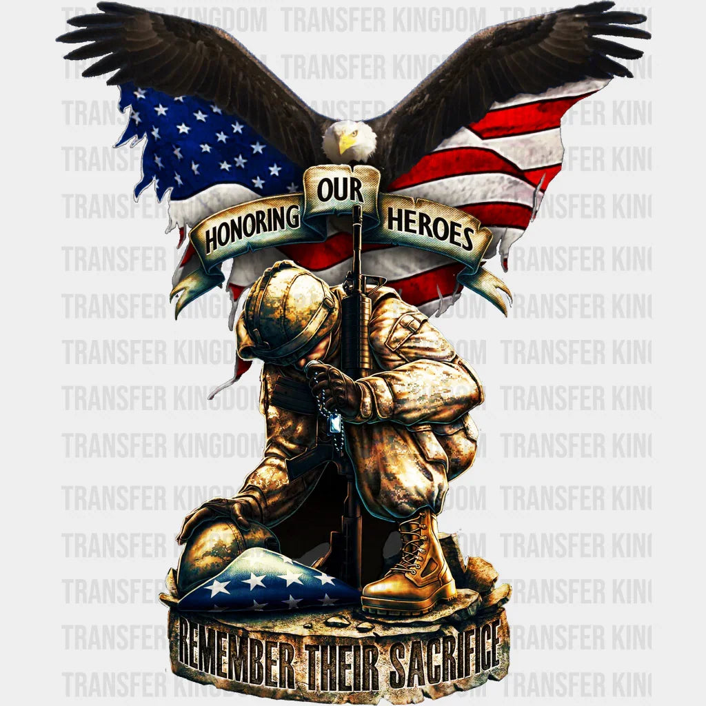 Remember The Sacrifice - Memorial Day DTF Transfer - Transfer Kingdom