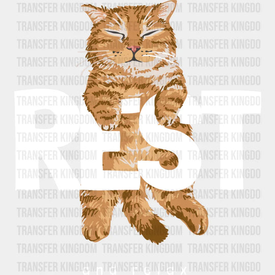 Rest And Relax - Cats DTF Transfer