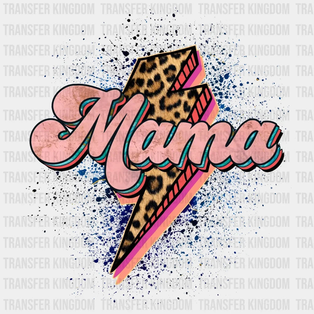 Retro Mama Leopard Dtf Transfer