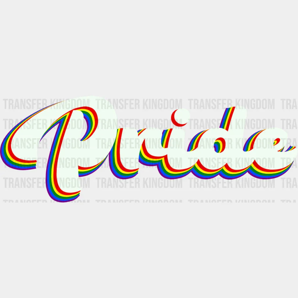 Retro Pride Design - Dtf Transfer
