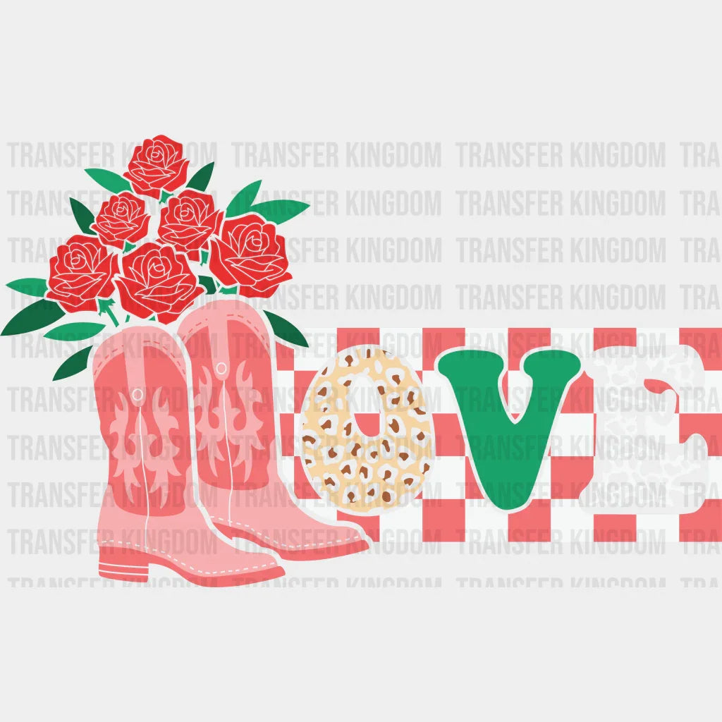 Rose Love - Dtf Heat Transfer