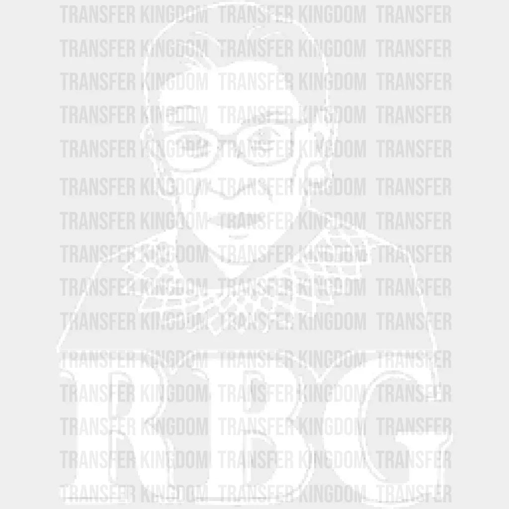 Ruth Bader Ginsburg Rbg Design - Dtf Heat Transfer