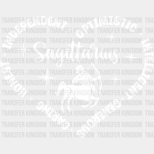 Sagittarius Heart Design - Zodiac & Horoscopes Dtf Heat Transfer Unisex S M (10’’) / Light
