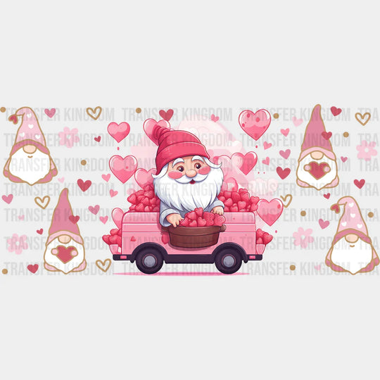 Santa Gnomes - Valentine’s Day Cup Wrap Uv Sticker Permanent Dtf Decal