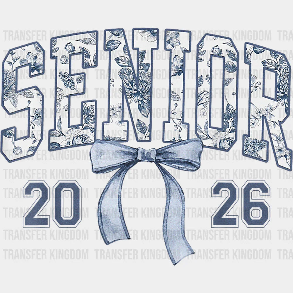 Senior 2026 Porcelain - Graduation DTF Transfer