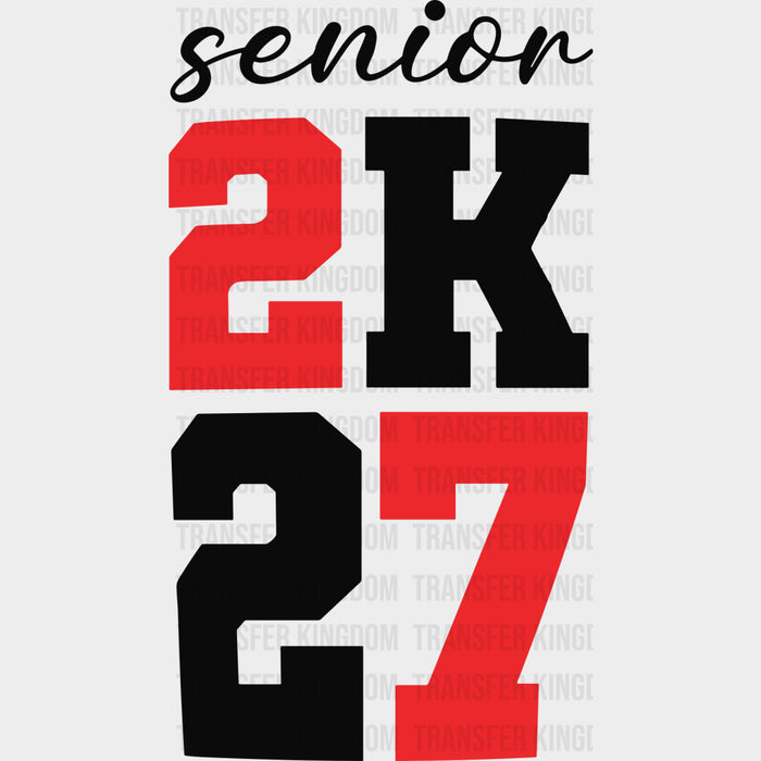 Senior 2K27 - Senior DTF Transfers